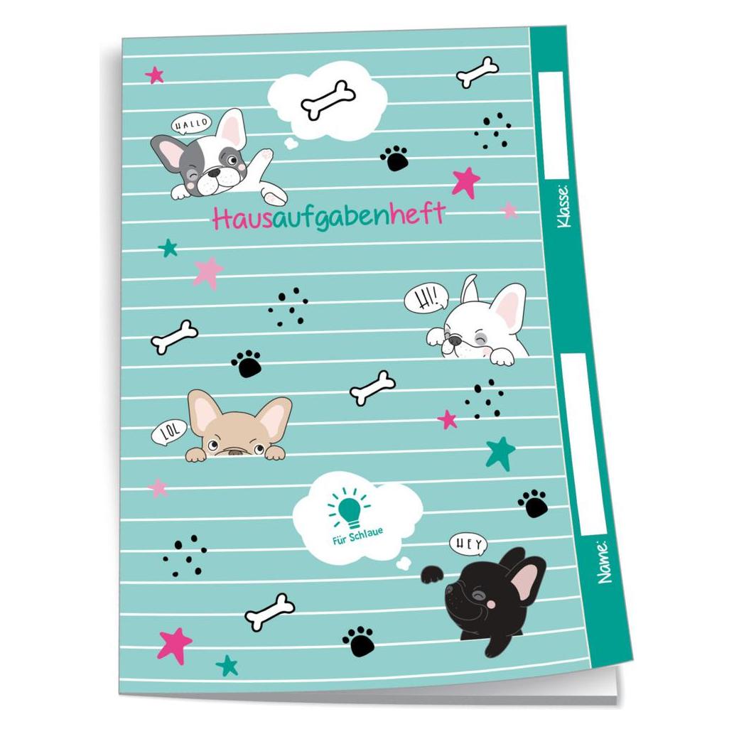 Magni Hausaufgabenheft A5 für Schlaue Hunde (A5, Weicher Einband) (33651008)