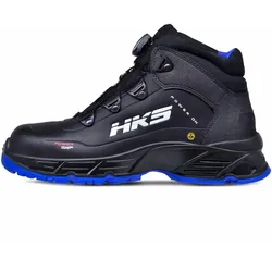 Sicherheitshochschuhe S3 "CPO-50 BOA® R" Challenger R - 48 - schwarz