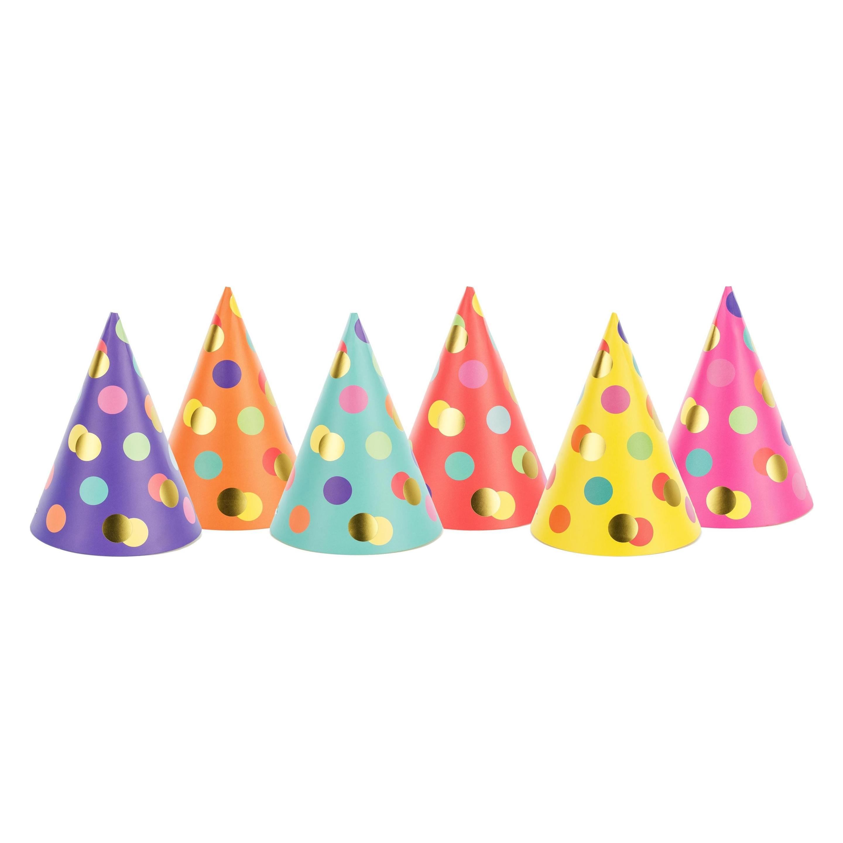 Partydeco Partyhüte (6 Stk.) (CPP25)