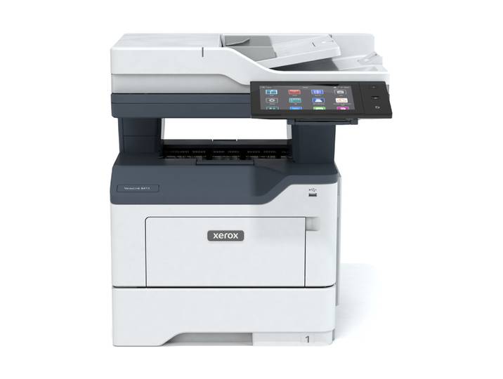 Xerox VersaLink B415 A4 47 ppm - Copie/Impression/Numérisation/Fax recto verso PS3 PCL5e/6 2 magasins, total 650 feuilles, Laser, Impression mono, 120