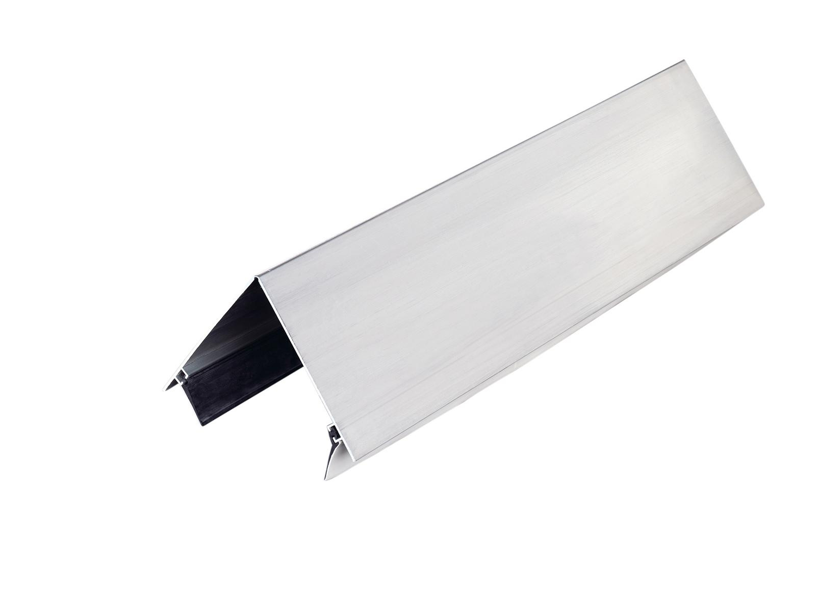 TETZNERJENT Alu-Firstprofil pressblank 3050 mm, inkl. Dichtung 16891608