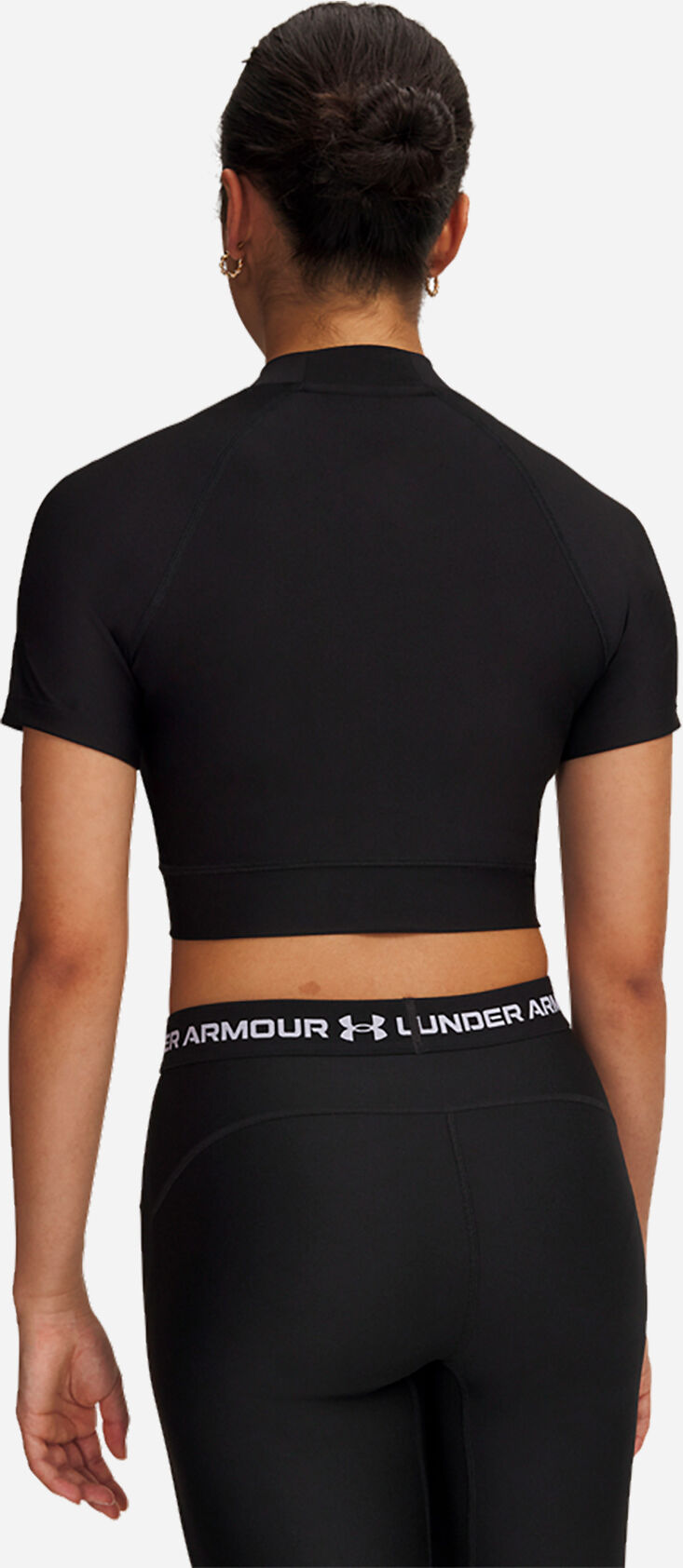 Under Armour Heatgear W - T-shirt Training - Donna - Nero XS