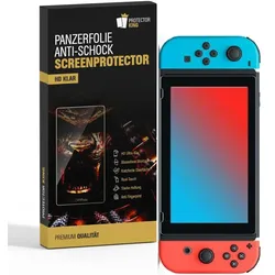 6x Panzerfolie für Nintendo Switch Displayschutz Schutzfolie KLAR ANTI-SHOCK/ ANTI-KRATZ/ ANTI-STOSS/ ANTI-BRUCH/ ANTI-SPLITTER