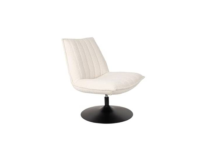 Housecraft Living Jax Fauteuil Gebroken Wit Bouclé
