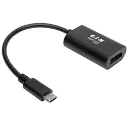 Eaton Tripp Lite Series USB-C zu Displayport 4K 60Hz Adapter, Schwarz