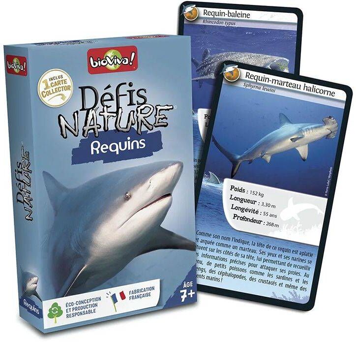Bioviva Editions Défis Nature Requins