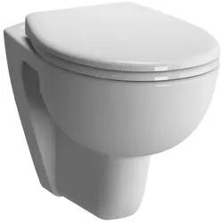 VitrA Conforma Wand-Tiefspül-WC 5812B003-0075 weiß, 35,5x54cm, Rollstuhlgerecht, plus 6cm, Sitzhöhe 48cm