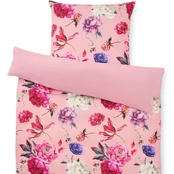 Tchibo - Renforcé-Bettwäsche - rosa
