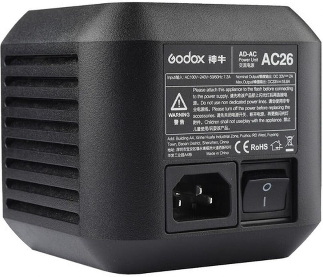 Godox AC26 AC-Adapter für AD600 Pro