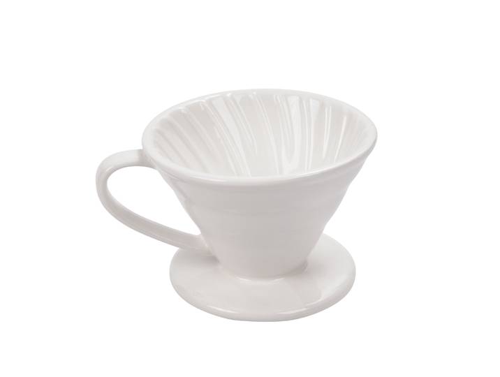 Kaffeefilter Keramik weiss
