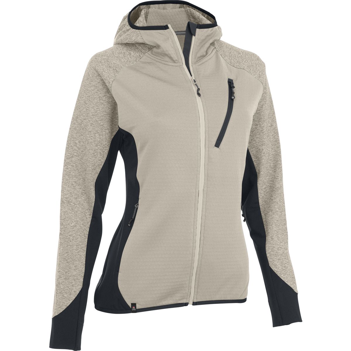 MAUL Sport Arlberg - Fleecejacke mit Kapuze beige (3636) 44 5416200689-3636-44