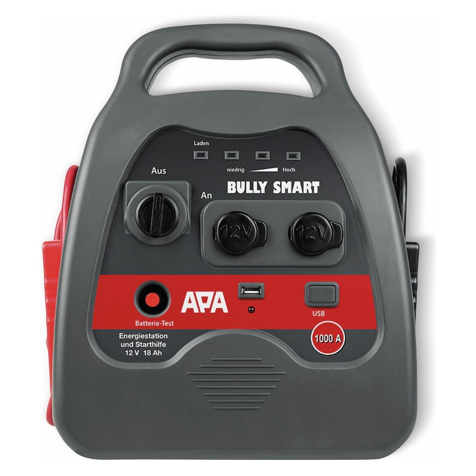 APA Bully Smart Power Pack 12 V Starthilfe (1000 A, 18000 mAh) (16644)