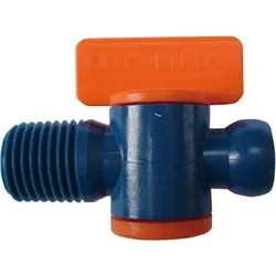 IBT Kühlmittelschlauch-Abstellhahn 1/2" NPT AG. 2-teilig