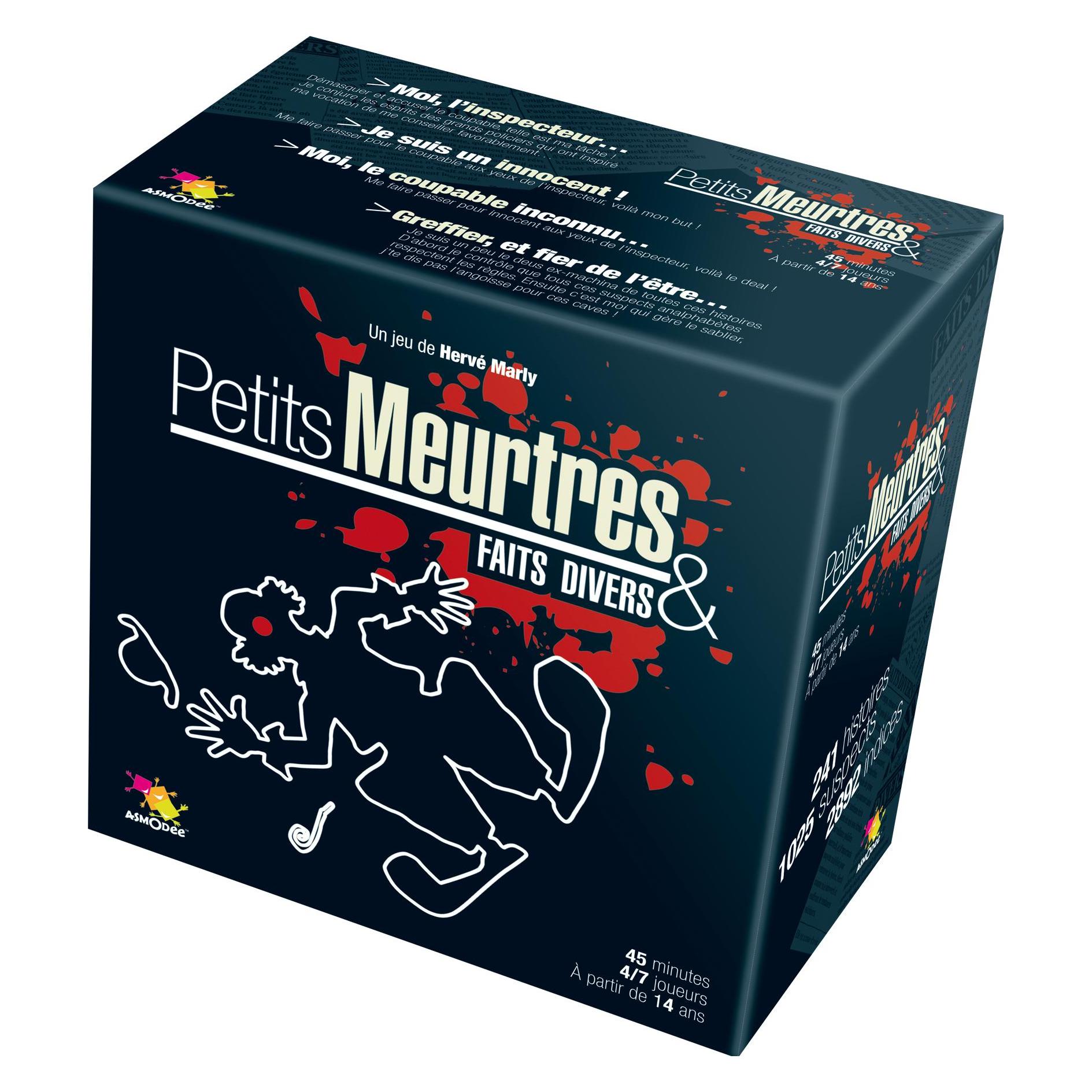 Asmodée Petits Meurtres Et Faits Divers (Französisch, 4 - 7 Spieler) (PMFD01)