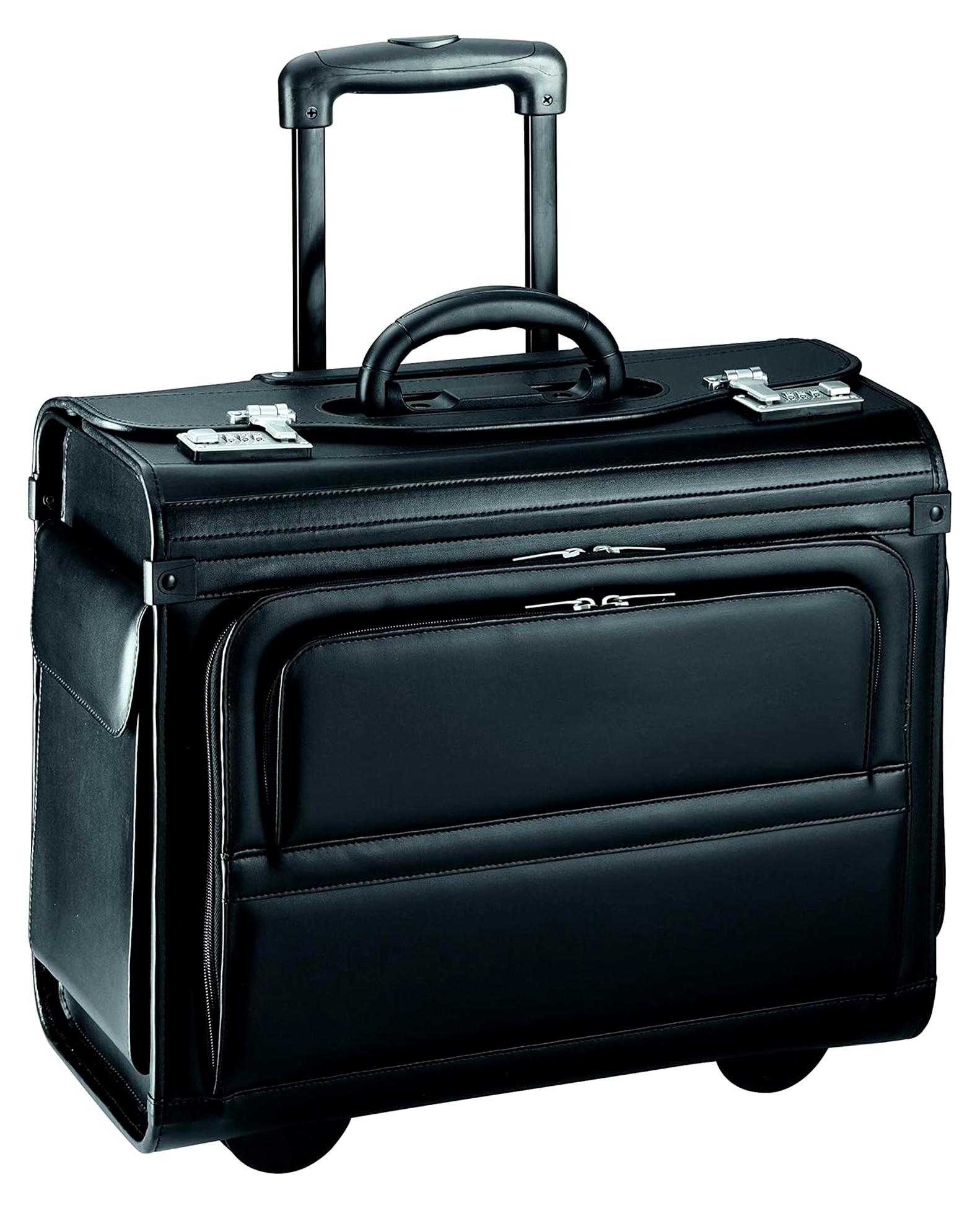 D&N Business Line Pilotenkoffer, 46 cm, 39L, schwarz
