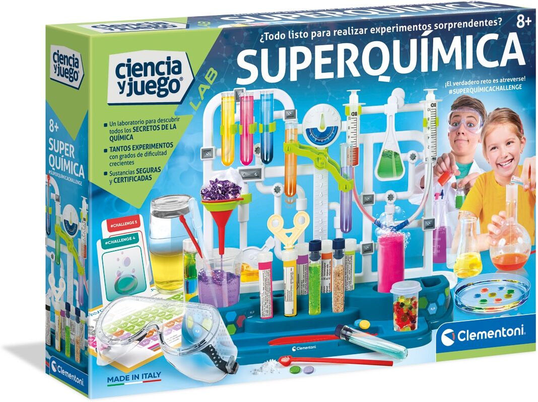 Clementoni Juego educativo y científico Super Química .