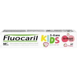 Fluocaril Kids Bi-Fluorid Milchzähne Erdbeergeschmack 3-6 Jahre 50ml