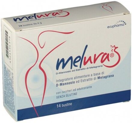 Ecupharma(Mirapharma) Melura Integratore Benessere Vie Urinarie 14 Bustine