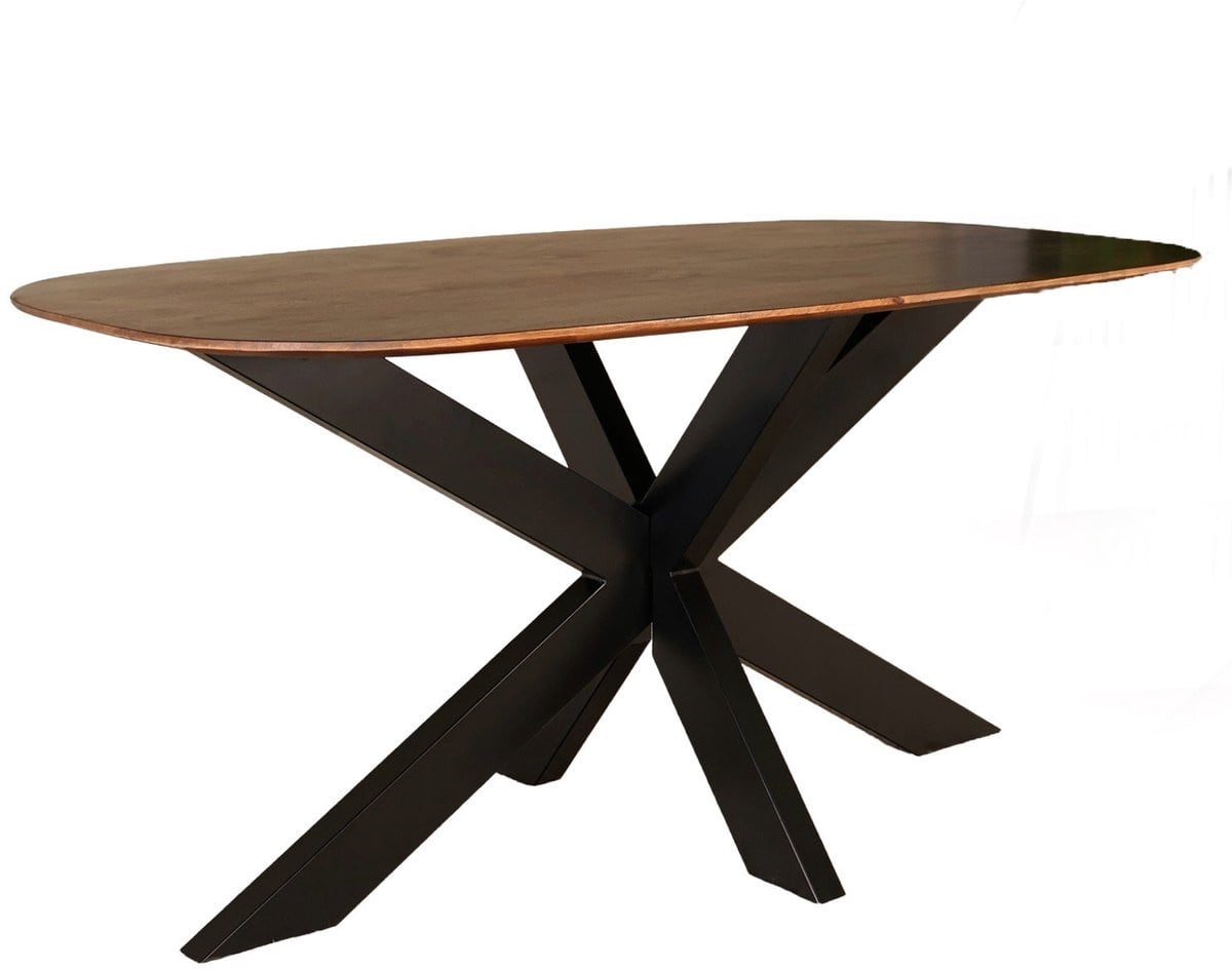 Austin Eettafel Austin - Ovaal - Mangohout - Bruin - 180 cm