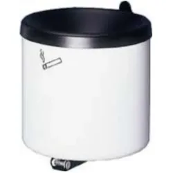 VAR, Aschenbecher, Sicherheits-Wandascher H 160 mm weiss