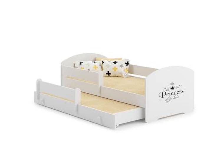 Tweepersoonsbed Luk 160x80 met kinderafbeeldingen