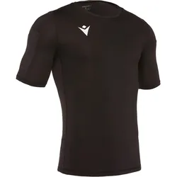 Macron, Herren, Funktionsshirt, schiedsrichter-kompressionstrikot uefa 2019 (XS), Schwarz, XS