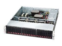 Supermicro 216BAC-R920LPB, Rack, Server, Schwarz, ATX, EATX, 2U, Heimbüro