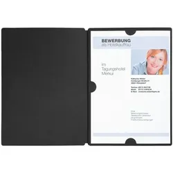 Pagna Bewerbungsmappe »Spirit« schwarz, 22.5x31 cm