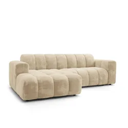 ECKSOFA TISI Creme Chenille