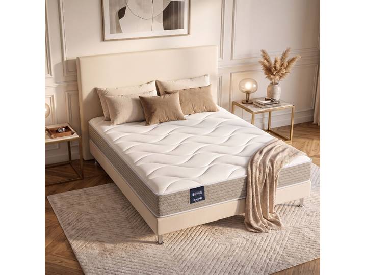 Matelas 90x190 cm mousse HR ferme Dunlopillo Tulipe 2