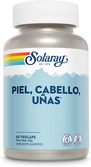 Solaray Piel, Cabello y Uñas 60 Cápsulas