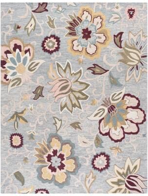 SAFAVIEH Handmade Blossom Katerinka Wool Rug