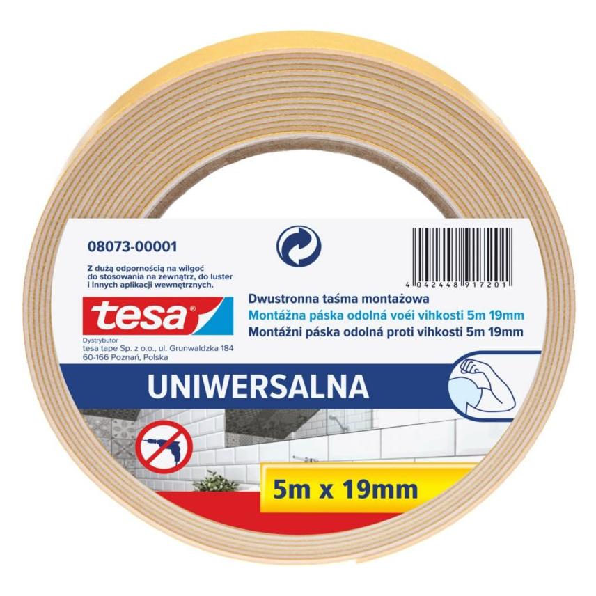 tesa Doppelseitiges Klebeband (19 mm) (04952-00002-00)