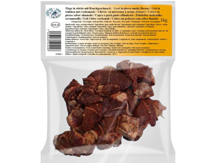 EFP Viande de chèvre fumée Halal -1 kg