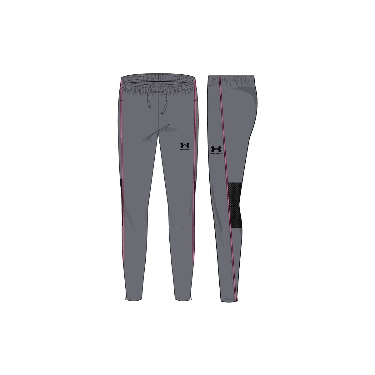 Under Armour M Challenger Training Pants gray white (024) M 6004044-024-MD