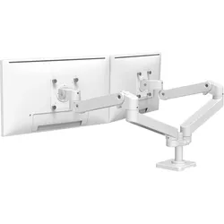 Ergotron LX Pro Monitor Tischhalterung - für 2 LCD-Displays - nebeneinander - weiß
