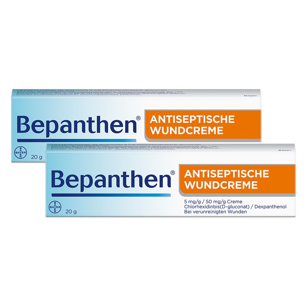 Bepanthen Antiseptische Wundcreme 2x20 g Creme