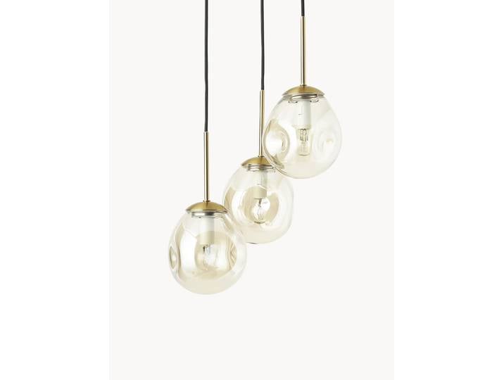 Cluster-Pendelleuchte Amora aus Glas