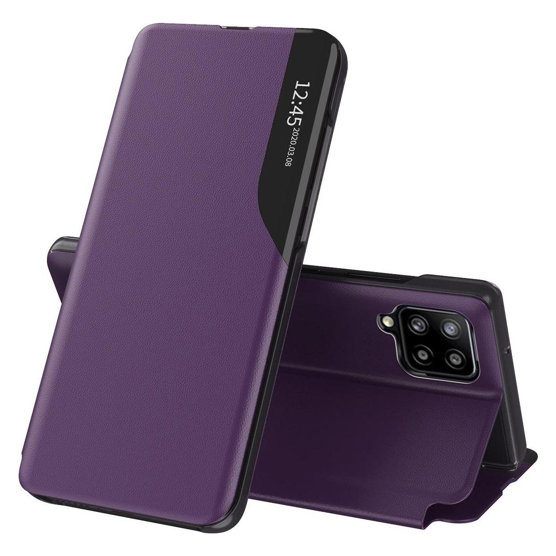 Techsuit - eFold Series - Samsung Galaxy A12 / A12 Nacho - Purple (Samsung Galaxy A12, Samsung Galaxy A12 Nacho) (56338303)