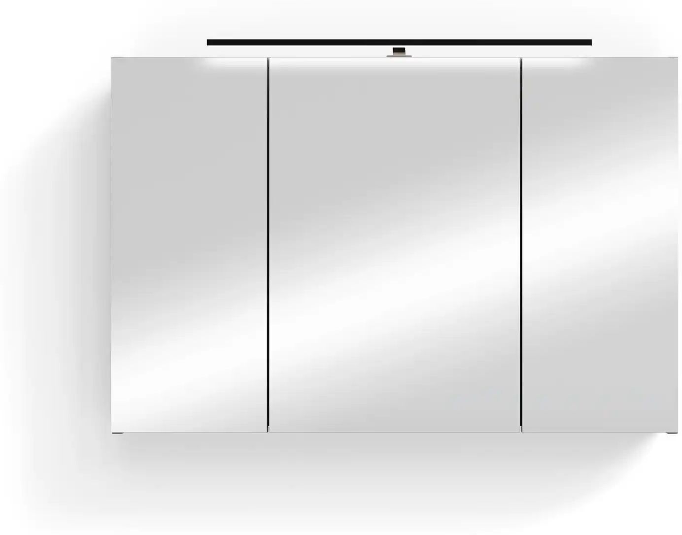 by Living Spiegelschrank  Spree ¦ grau ¦ Maße (cm): B: 90 H: 60