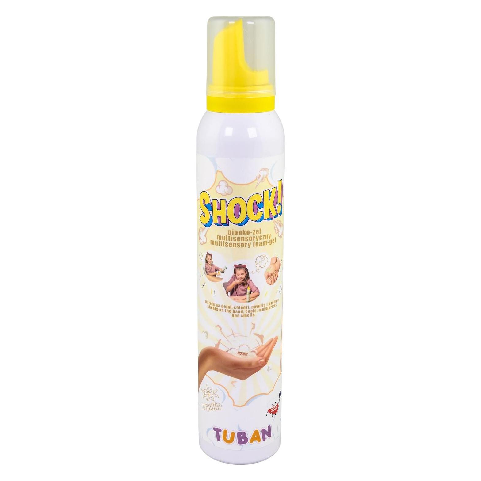 Tuban SHOCK! Multisensoryczny pianko-żel Wanilia (GXP-765353)