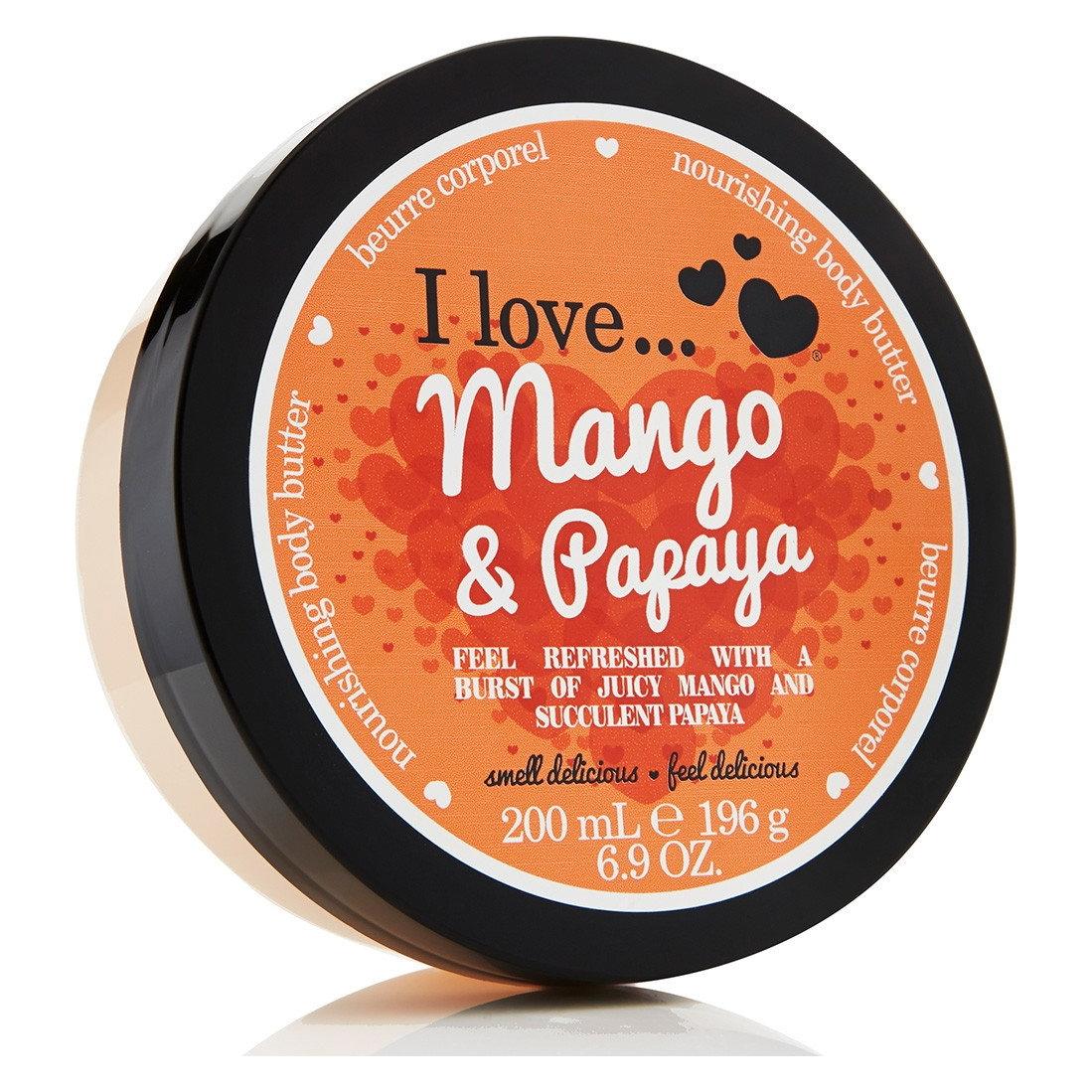 I Love... Mango & Papaya Körperbutter 200 ml (Body Butter, 200 ml) (25138204)