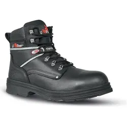 U-Power, Sicherheitsschuhe, Sicherheitsstiefel Performance Grösse 44 schwarz S3 SRC CI EN ISO 20345 Glattleder (S3, 44)