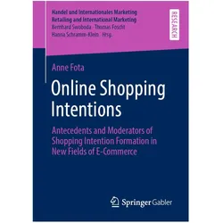 Online Shopping Intentions, Fachbücher von Anne Fota