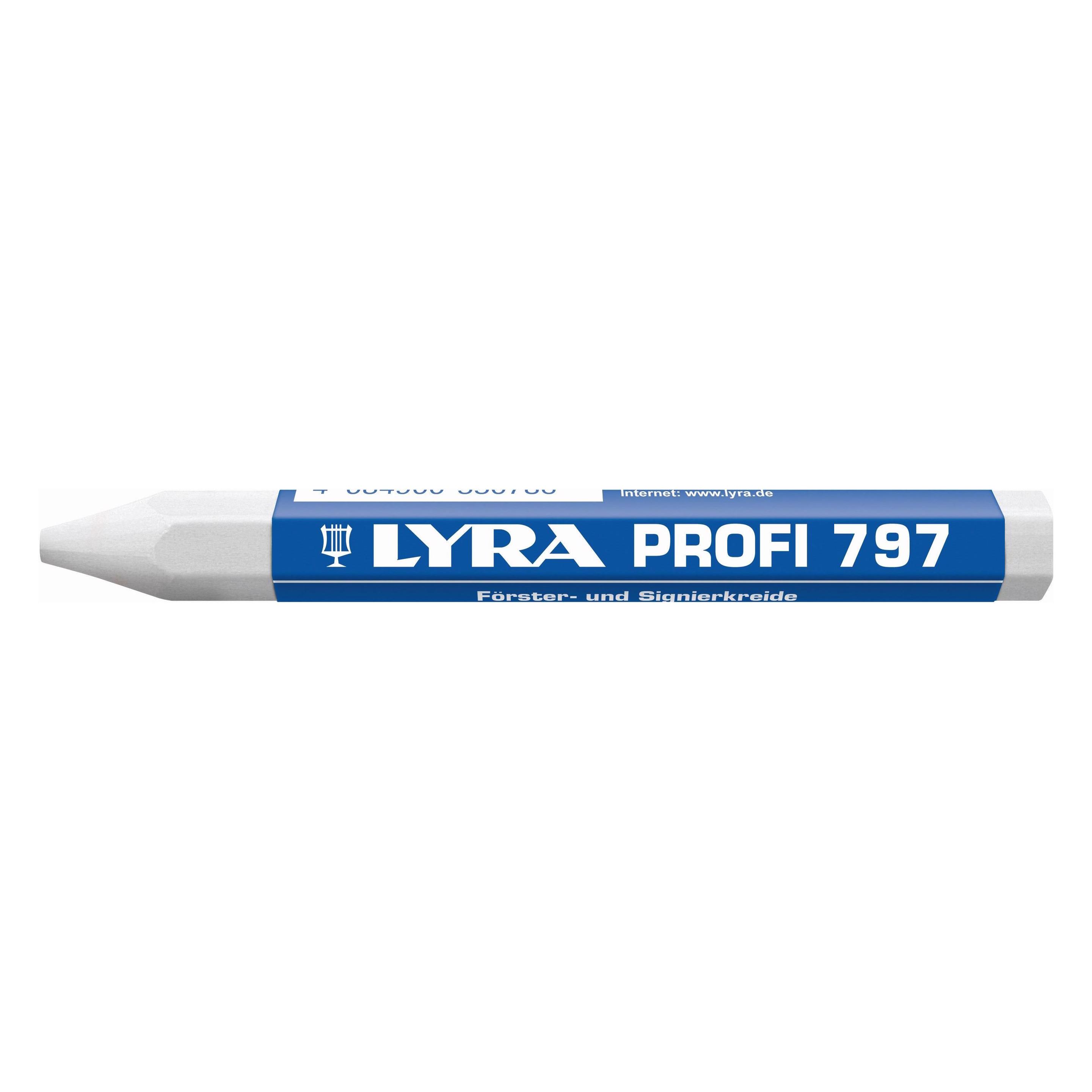 Lyra Försterkreide 797 Weiss, 12 Stück (12x) (4870001)