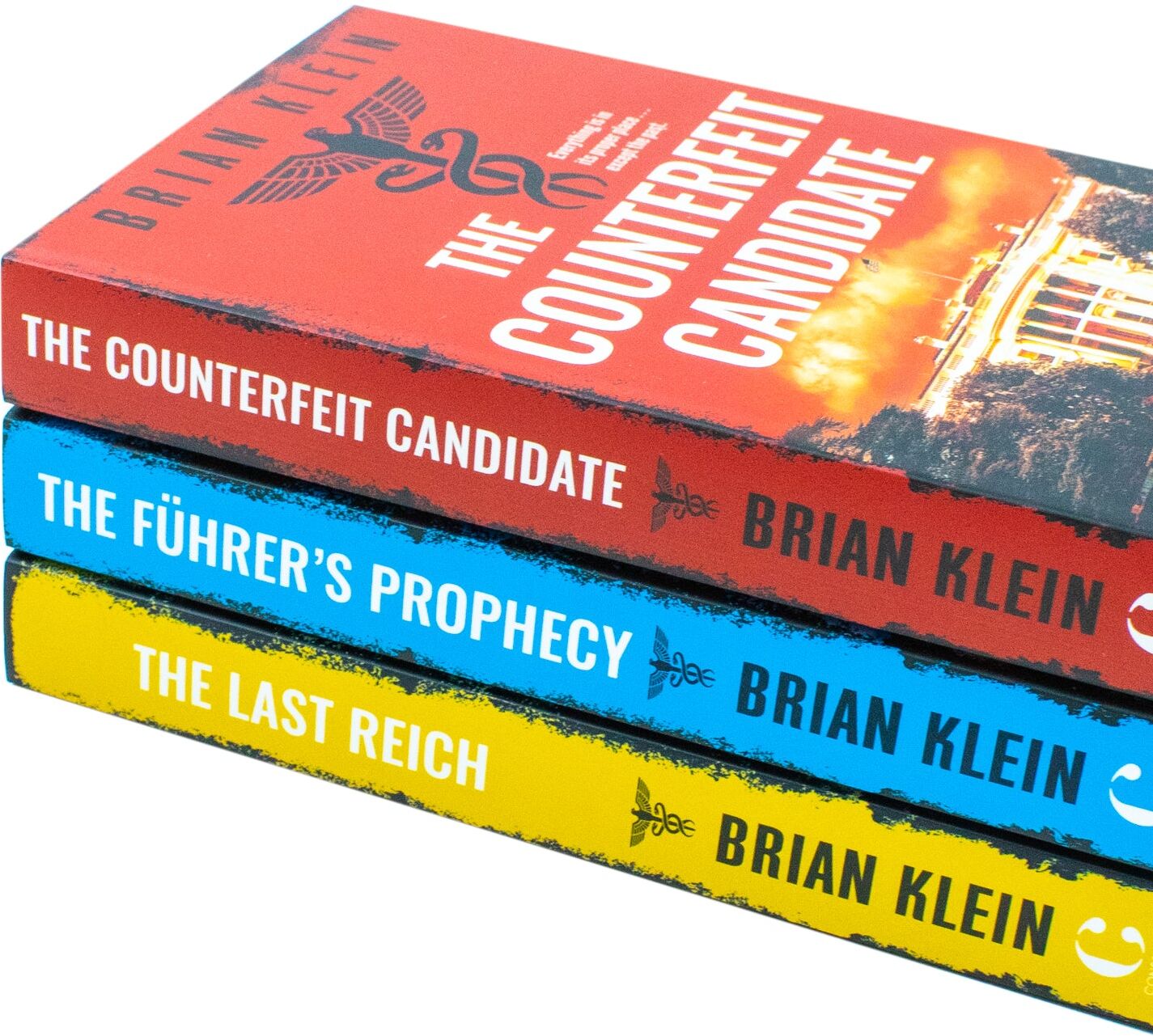 Constable The Reich Trilogy 3 Books Collection Set By Brian Klein (The Counterfeit Candidate, The Führer's Prophecy and The Last Reich)