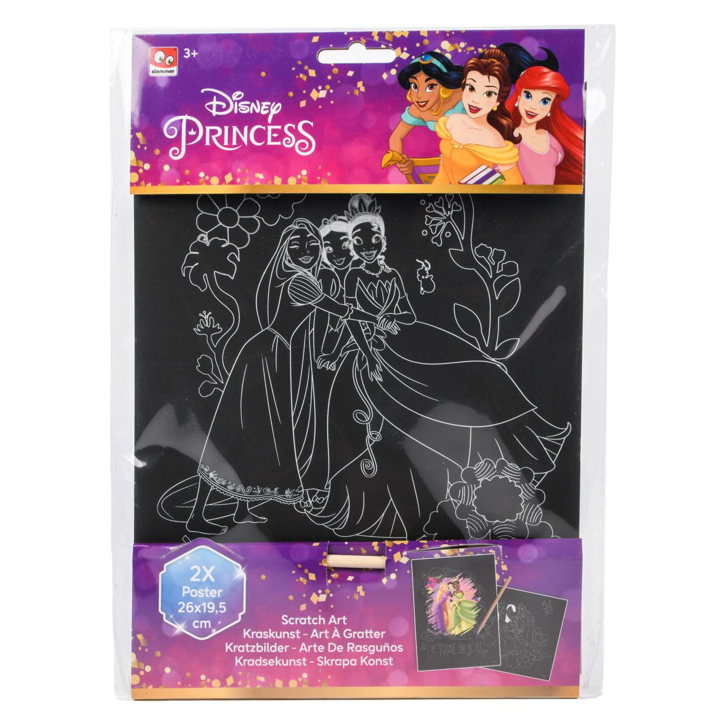 Canenco Disney Prinses Kratzbilder, 2St. (DP22346)
