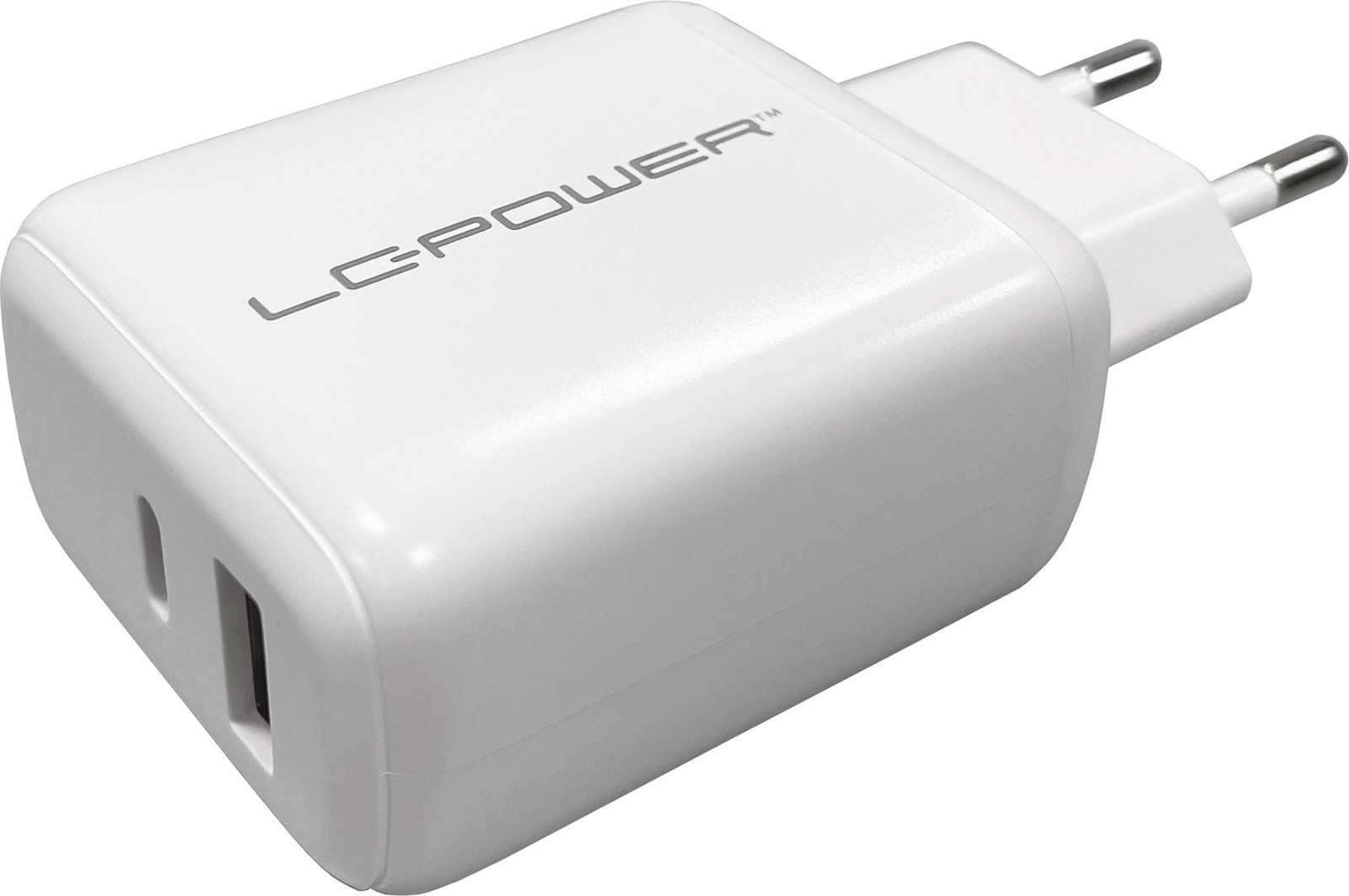 LC-Power LC-GAN-45 USB-ladegerät 45W voor USB-C en USB-A apparaten