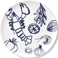 Dibbern Brasserie Teller/Schale Marine 32cm