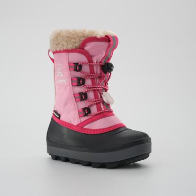 Winterboots KAMIK "CASCADE", Mädchen, Gr. 33, gefüttert wärmend, pink, Synthetik, Schuhe Winterboots, Snowboots,Winterstiefel,gefüttert,wasserdicht
